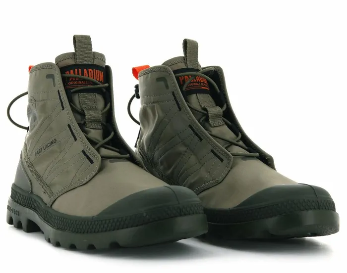 Palladium Pampa Travel Lite Dusky Green Men Boots