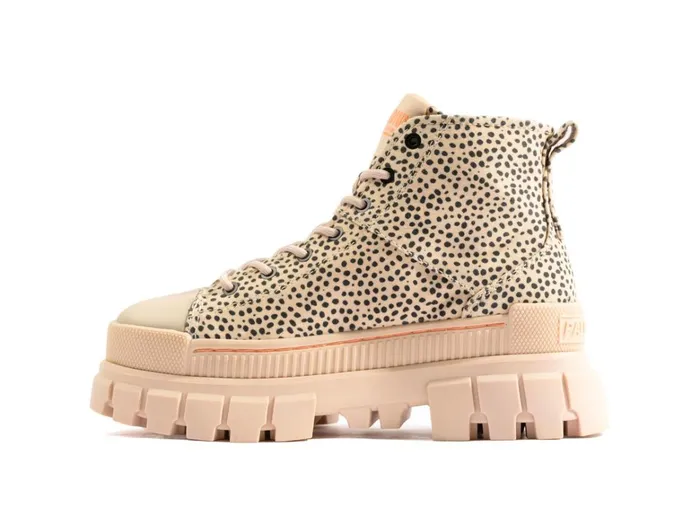 Palladium Revolt Safari Sand Print Women Boots