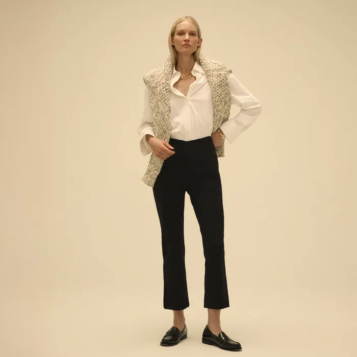 Pants Women M M LaFleur The Kick Flare Foster Pant 8211 Eco PowerStretch Black