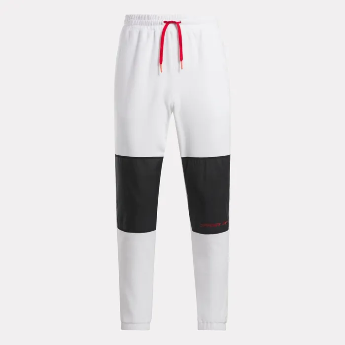 Pants Womens Spyder Unisex Spyder X Reebok Lounge 8211 White