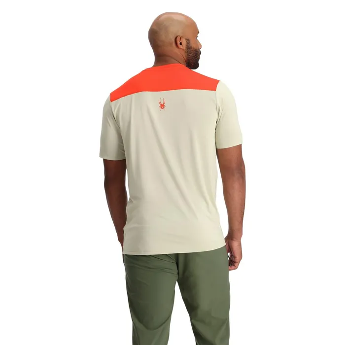 Performance Mens Spyder Arc Short Sleeve Tech Tee 8211 Ash