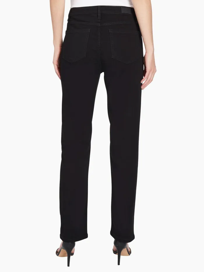 Petite Lexington Straight Leg Jeans Onyx Wash Women Jones New York Petite Pants and Skirts Petite Lexington Straight Leg Jeans Onyx Wash Women Jones New York Petite Pants and Skirts