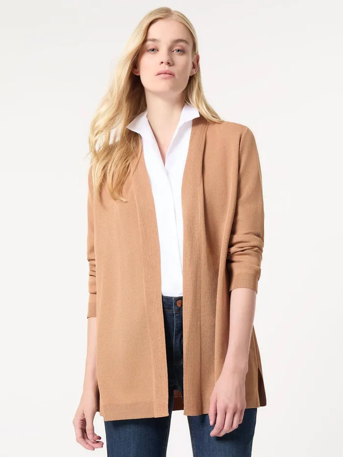 Petite Open Front Icon Cardigan Women Jones New York Petite Sweaters and Cardigans