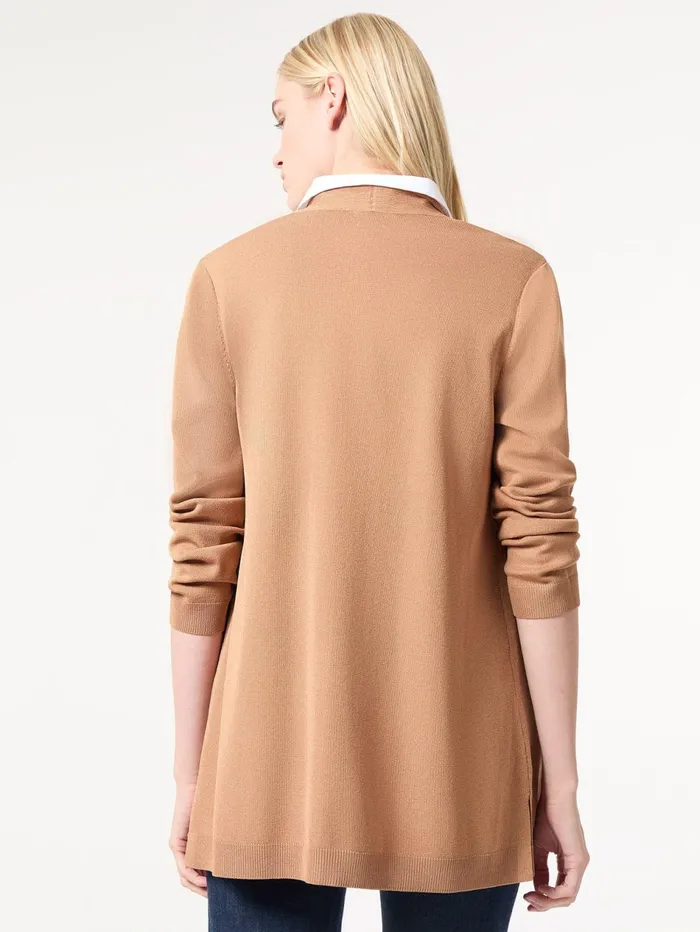 Petite Open Front Icon Cardigan Women Jones New York Petite Sweaters and Cardigans Petite Open Front Icon Cardigan Women Jones New York Petite Sweaters and Cardigans