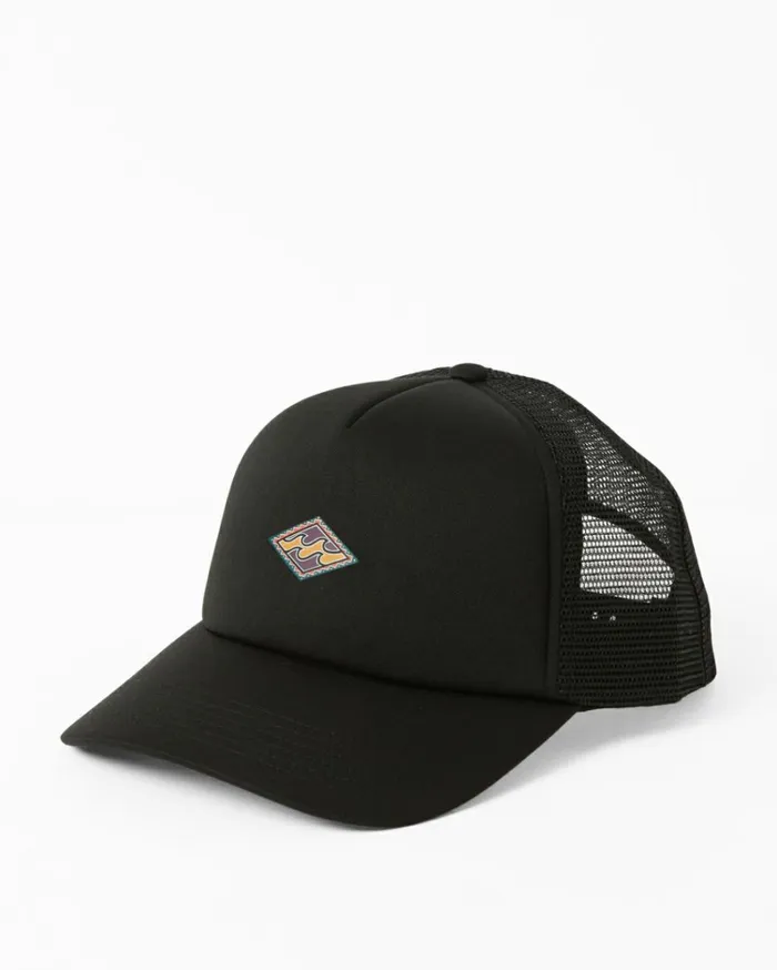 Podium Trucker Hat Black Men Billabong Hats