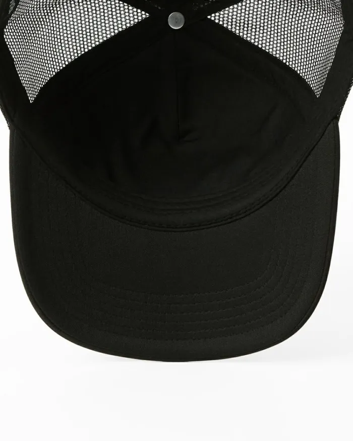 Podium Trucker Hat Black Men Billabong Hats