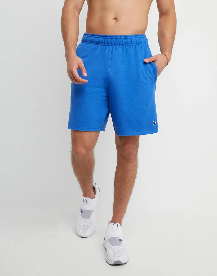 Powerblend Fleece Shorts C Logo 7034 Bright Royal Men Champion Shorts