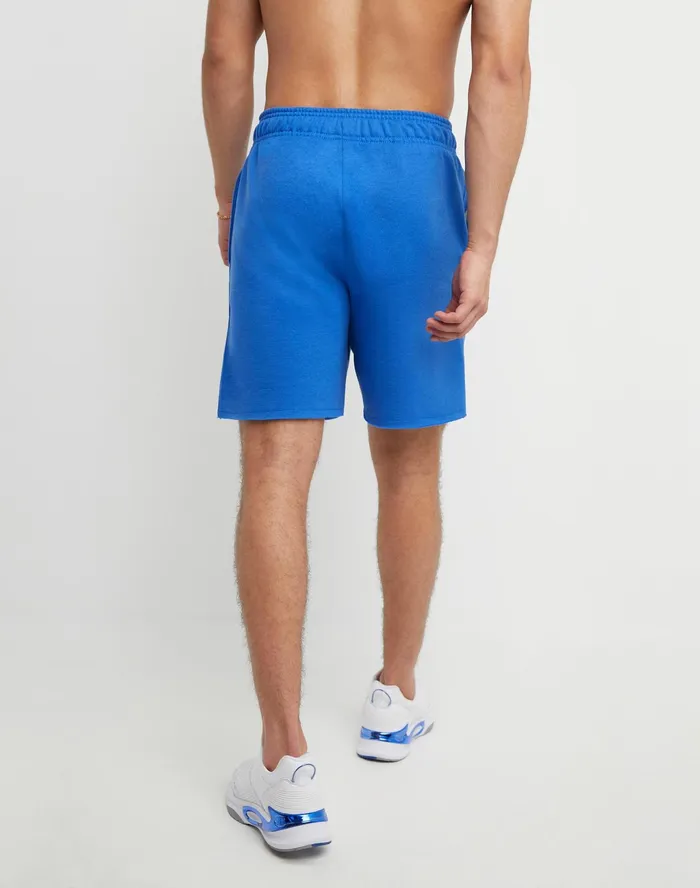 Powerblend Fleece Shorts C Logo 7034 Bright Royal Men Champion Shorts