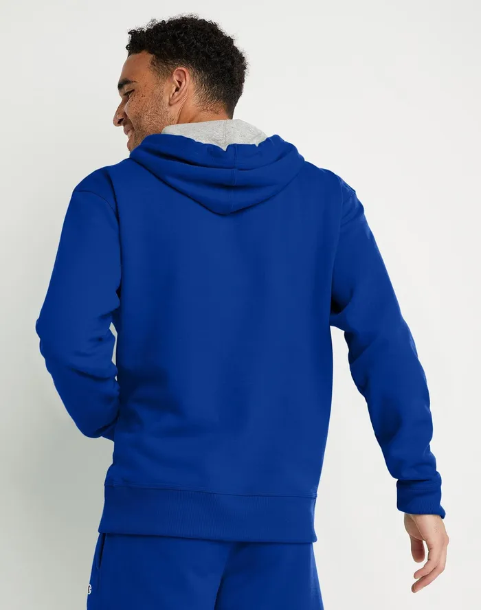Powerblend Hoodie Classic Script Logo Surf The Web Men Champion Hoodies and Sweatshirts
