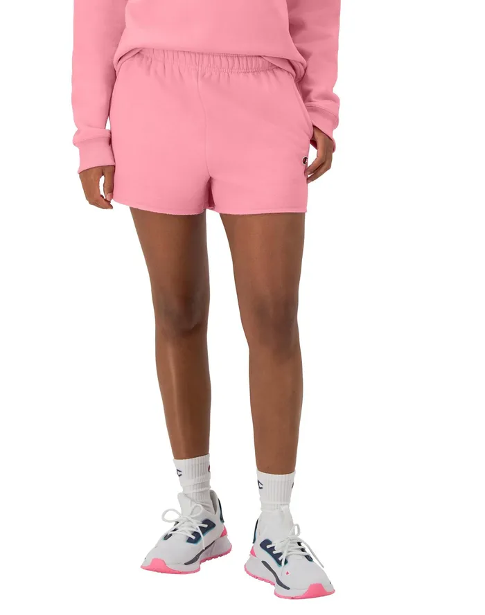 Powerblend Shorts C Logo 3034 Marzipan Pink Women Champion Shorts