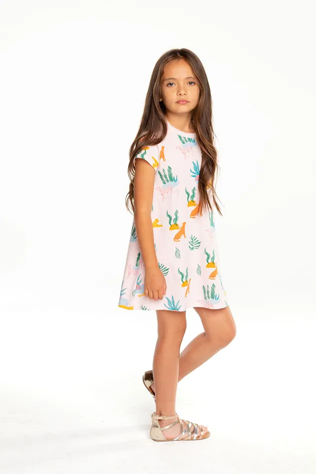 Pretty Jungle Dress Girls Dresses and Skirts Chaser Brand