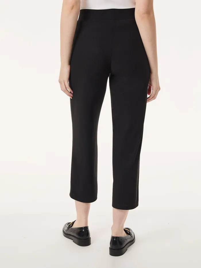 PullOn Cropped Wide Leg Pant Moss Crepe Women Jones New York Pants and Skirts PullOn Cropped Wide Leg Pant Moss Crepe Women Jones New York Pants and Skirts