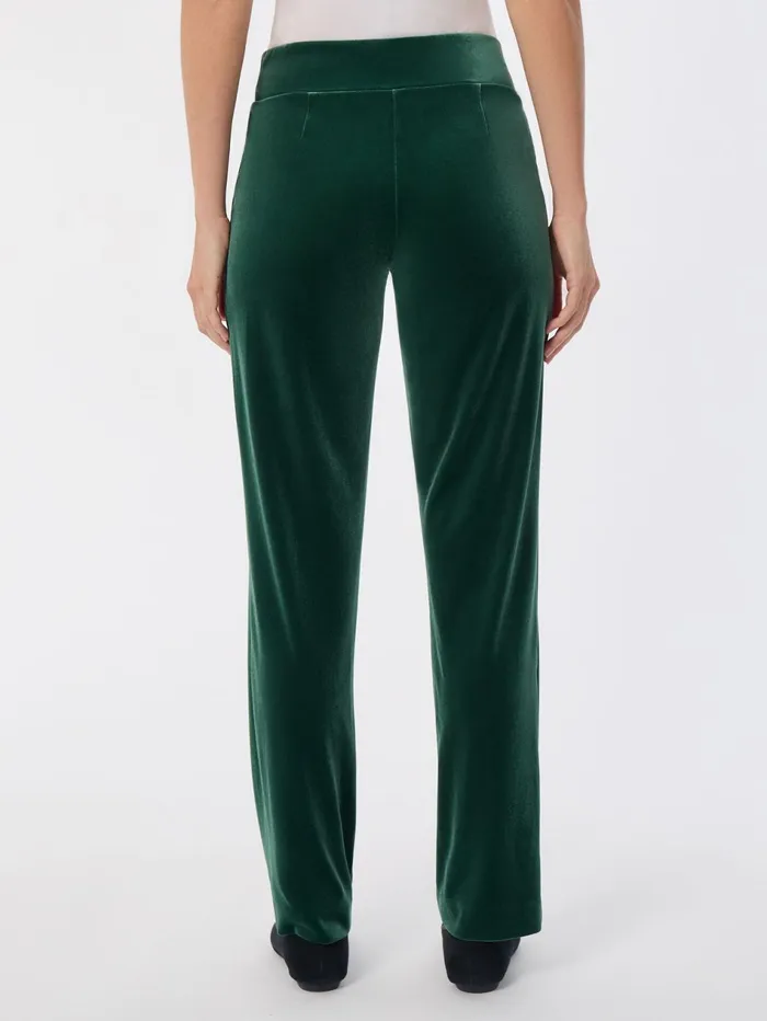 PullOn Velour Straight Leg Pants Women Jones New York Pants and Skirts PullOn Velour Straight Leg Pants Women Jones New York Pants and Skirts