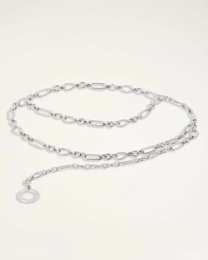 Ramy Brook Jewelry Women Kellie Chain Belt Silver