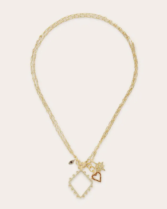 Ramy Brook Jewelry Women Zena Charm Necklace Gold