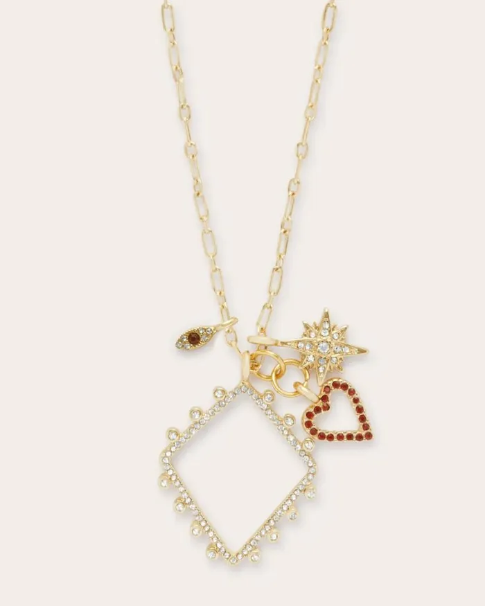 Ramy Brook Jewelry Women Zena Charm Necklace Gold
