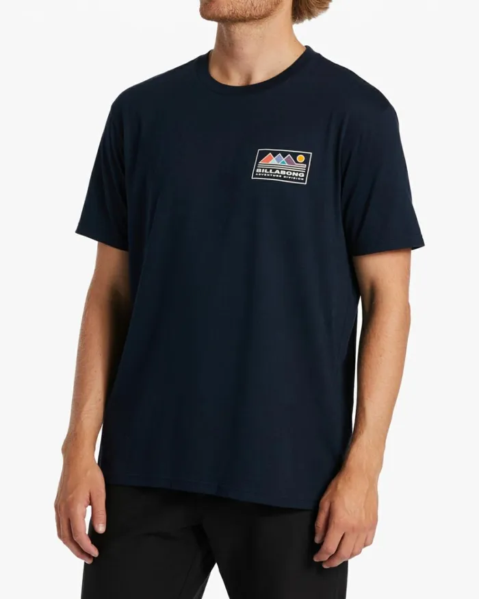 Range TShirt Navy Men Billabong TShirts