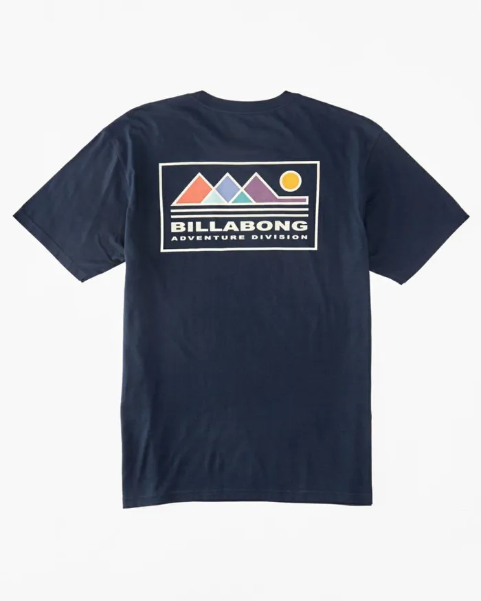 Range TShirt Navy Men Billabong TShirts