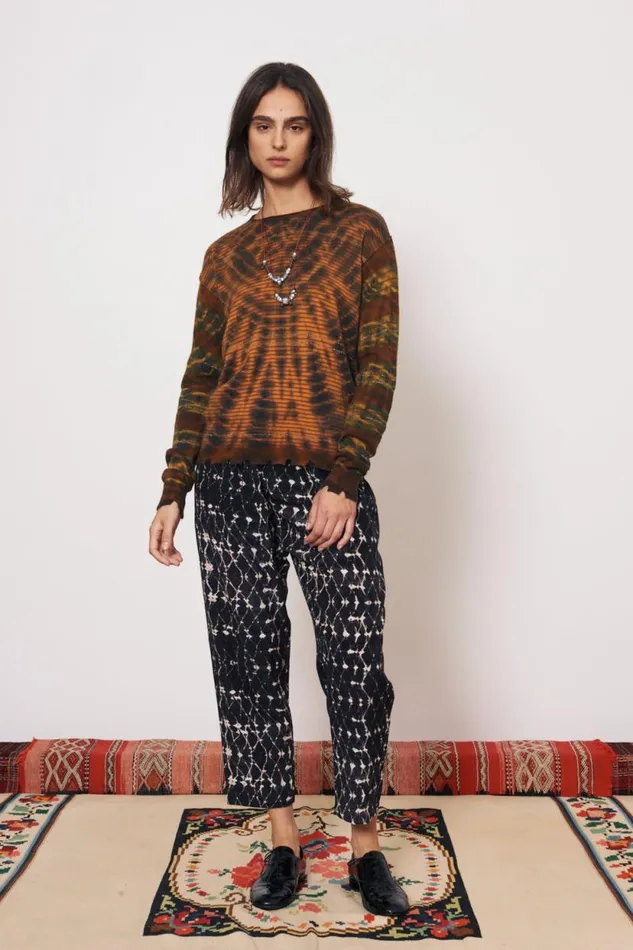 Raquel Allegra Cashmere Green Kenya Pullover Women Sweaters and Knits