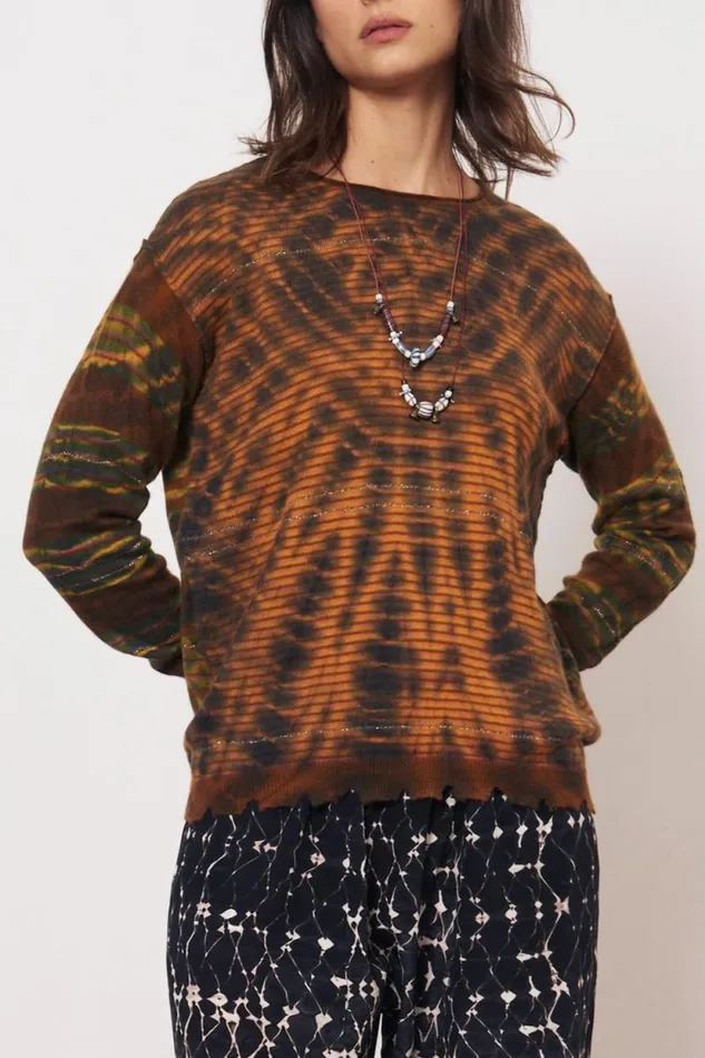 Raquel Allegra Cashmere Green Kenya Pullover Women Sweaters and Knits