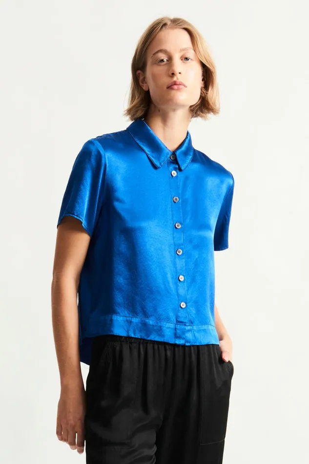 Raquel Allegra Lapis Calista Blouse Women TShirts
