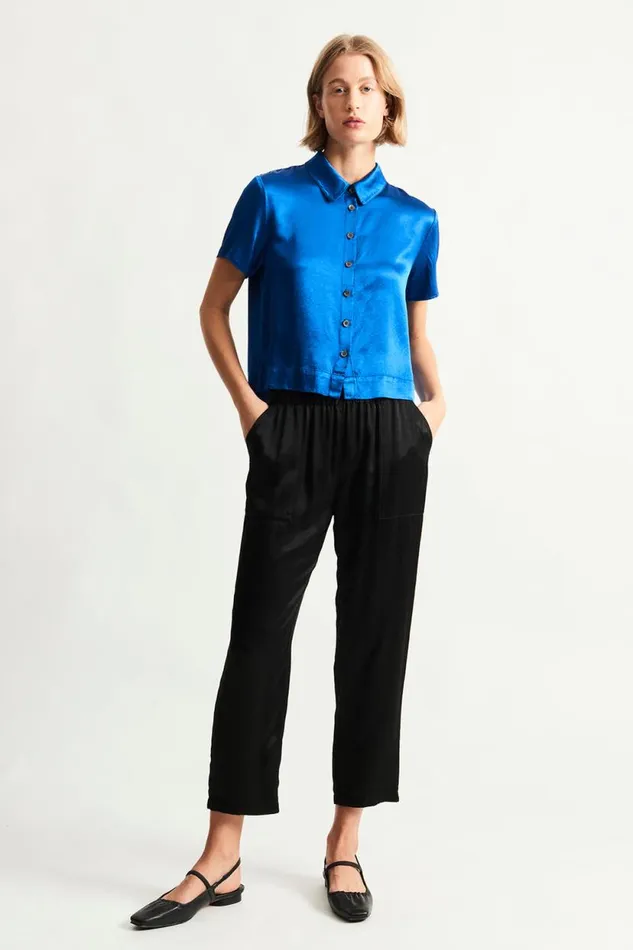 Raquel Allegra Lapis Calista Blouse Women TShirts