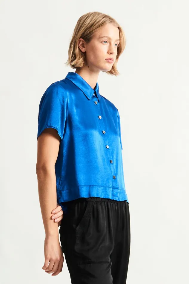 Raquel Allegra Lapis Calista Blouse Women TShirts
