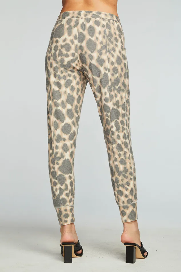 Recycled Cozy Knit Pintuck Easy Jogger Womens Bottoms Chaser Brand