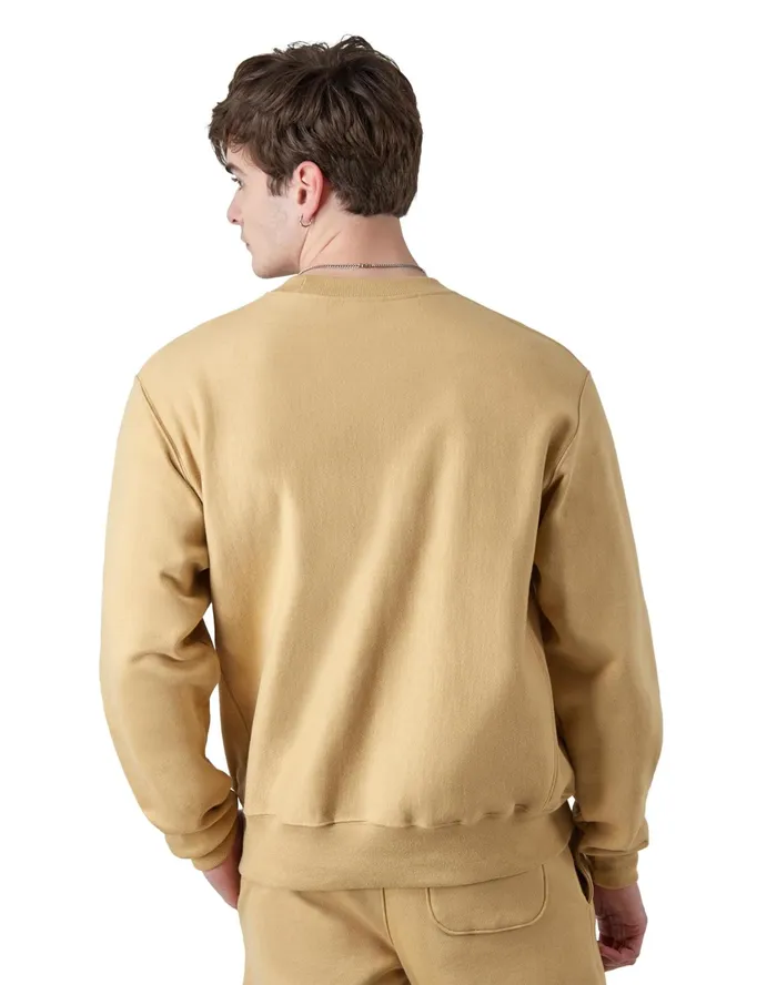 Reverse Weave Crewneck Sweatshirt C Logo Sandrock MenWomen Champion Hoodies and Sweatshirts