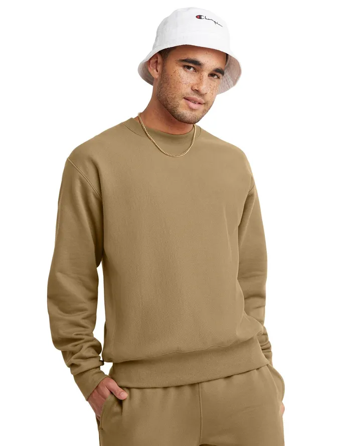 Reverse Weave Crewneck Sweatshirt Whole Wheat Khaki MenWomen Champion Hoodies and Sweatshirts Reverse Weave Crewneck Sweatshirt Whole Wheat Khaki MenWomen Champion Hoodies and Sweatshirts