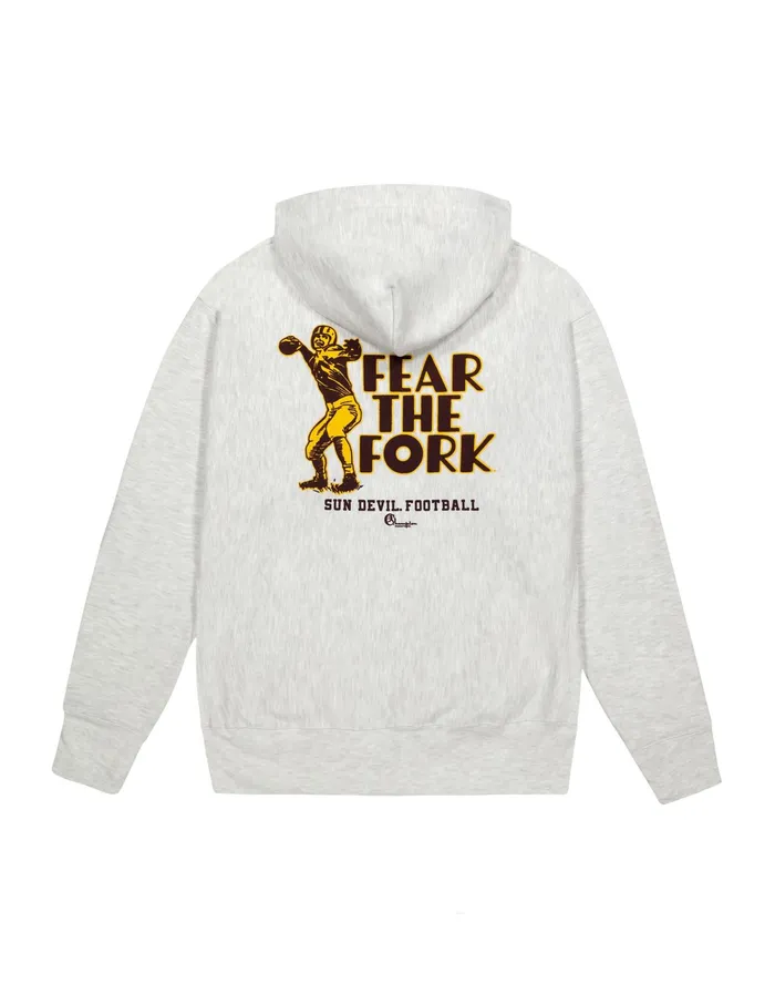 Reverse Weave Hoodie Asu Silver Grey MenWomen Champion Hoodies and Sweatshirts