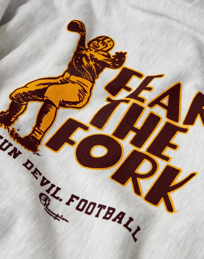 Reverse Weave Hoodie Asu Silver Grey MenWomen Champion Hoodies and Sweatshirts