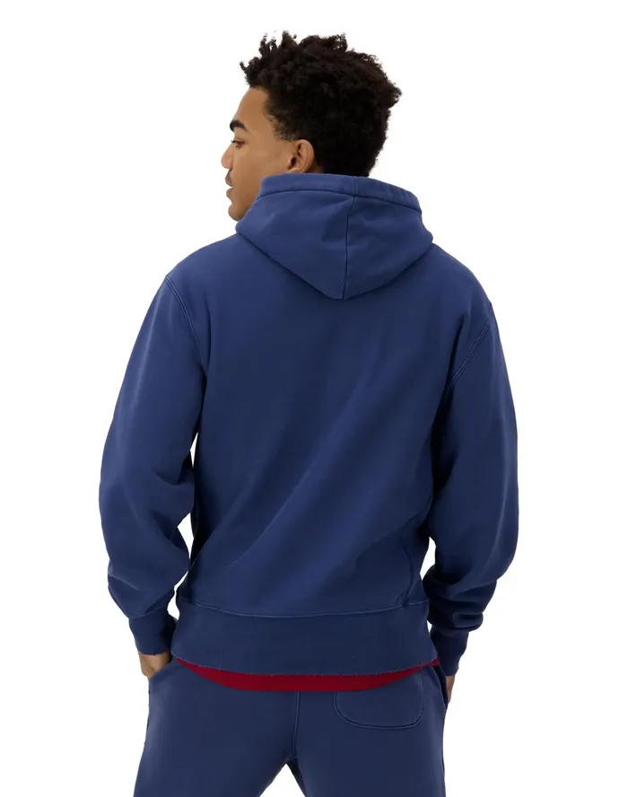 Reverse Weave Hoodie University 1919 Logo Time Capsule Athletic Navy MenWomen Champion Hoodies and Sweatshirts