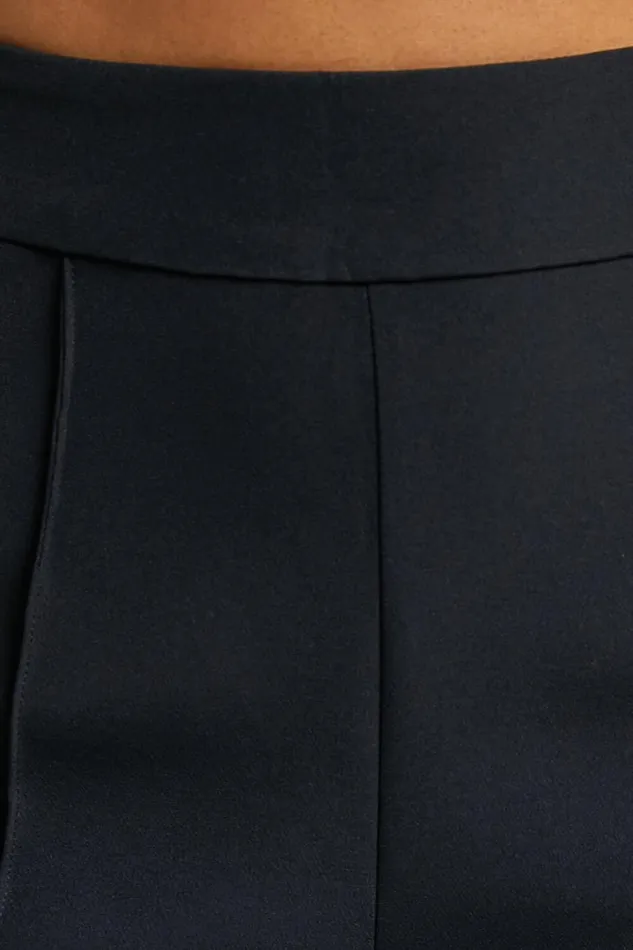 Roschel Pants 8211 High Waisted Flared Pants In Black Women Showpo Curve Clothes