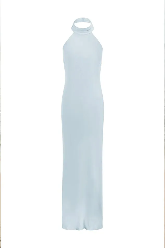 Runaway The Label Bridesmaids Dresses BRIGITTE MAXI DRESS Ice Blue 8211 Women