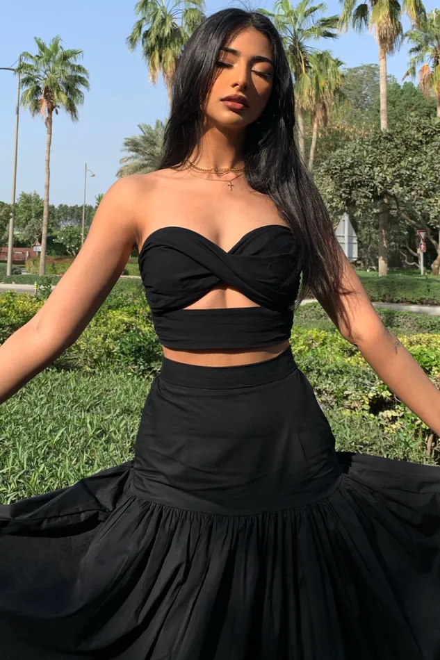 Runaway The Label Crops Ayla Top Black 8211 Women