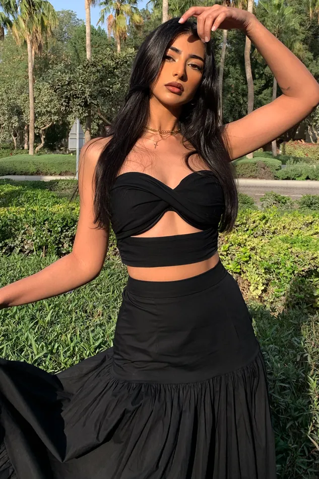Runaway The Label Crops Ayla Top Black 8211 Women