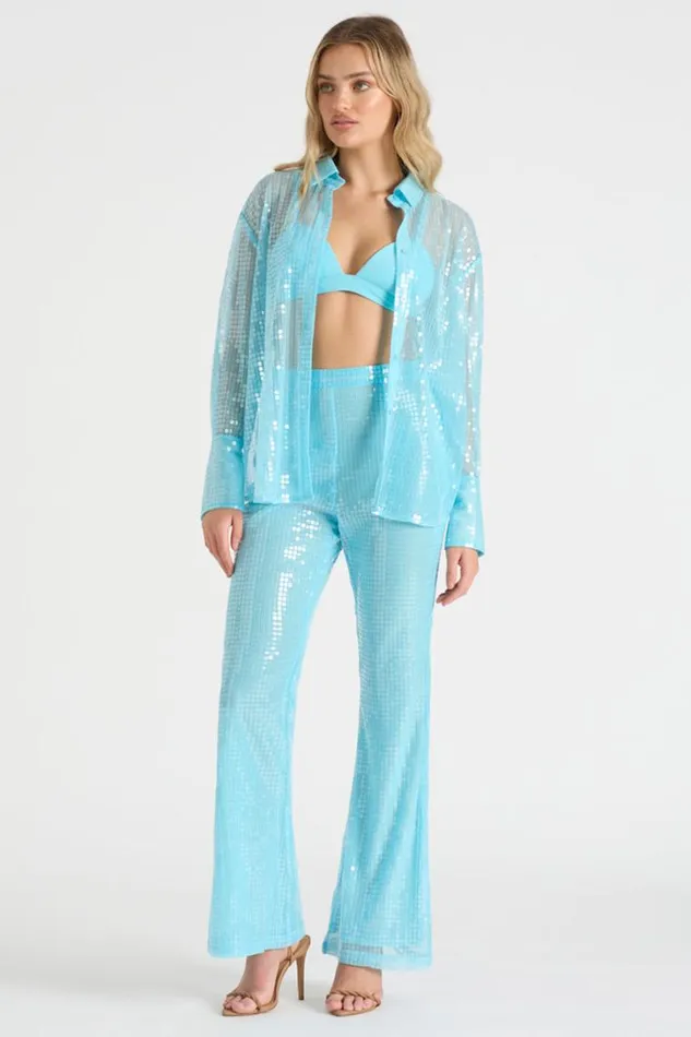 Runaway The Label Crops THE BRA TOP Aqua 8211 Women Runaway The Label Crops THE BRA TOP Aqua 8211 Women