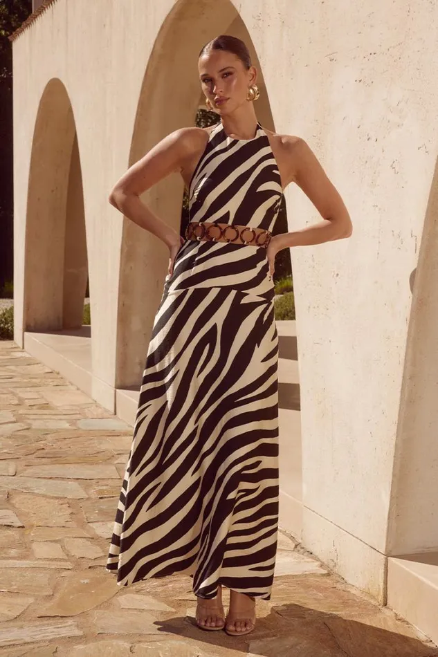 Runaway The Label Maxi Dresses AMARI MAXI DRESS Black 8211 Women