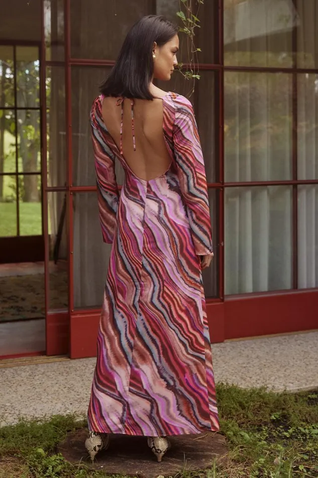 Runaway The Label Maxi Dresses APOSTLE MAXI DRESS Apostle Print 8211 Women