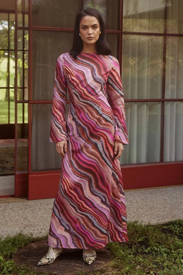 Runaway The Label Maxi Dresses APOSTLE MAXI DRESS Apostle Print 8211 Women