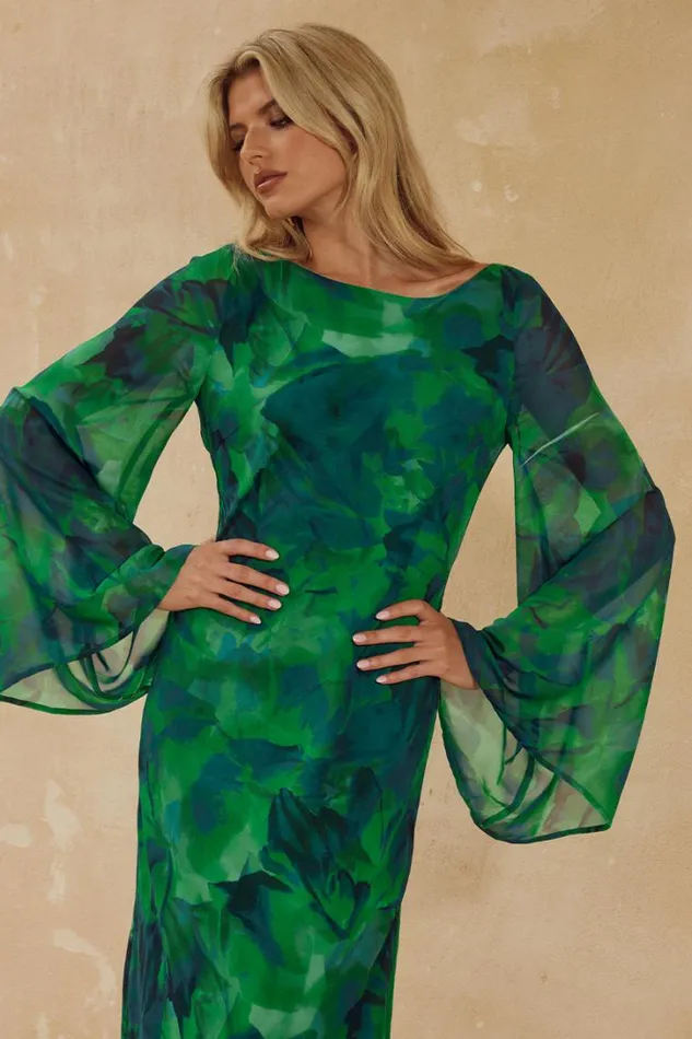 Runaway The Label Maxi Dresses KIMBER MAXI DRESS Calista Green 8211 Women