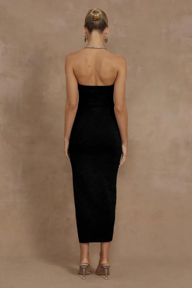 Runaway The Label Midi Dresses LUNA MIDI DRESS Black 8211 Women