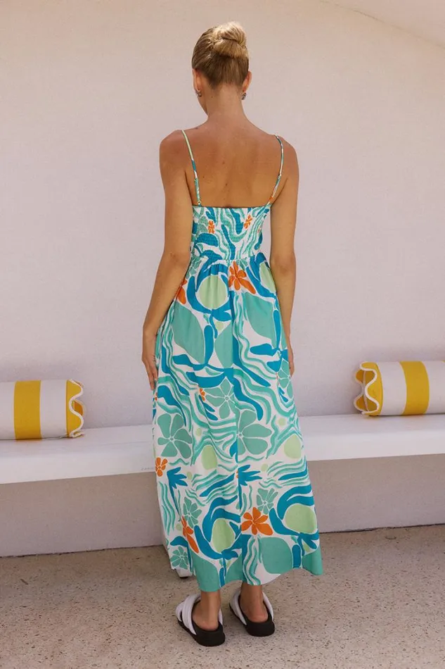 Runaway The Label Midi Dresses MONTERO MIDI DRESS Montero Print 8211 Women