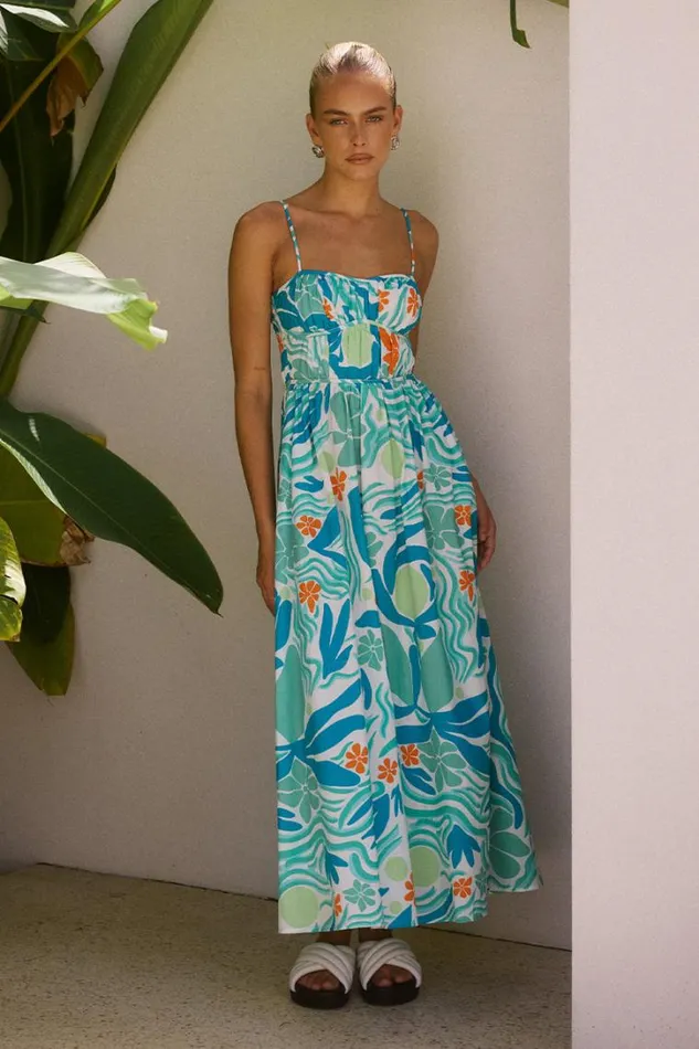 Runaway The Label Midi Dresses MONTERO MIDI DRESS Montero Print 8211 Women
