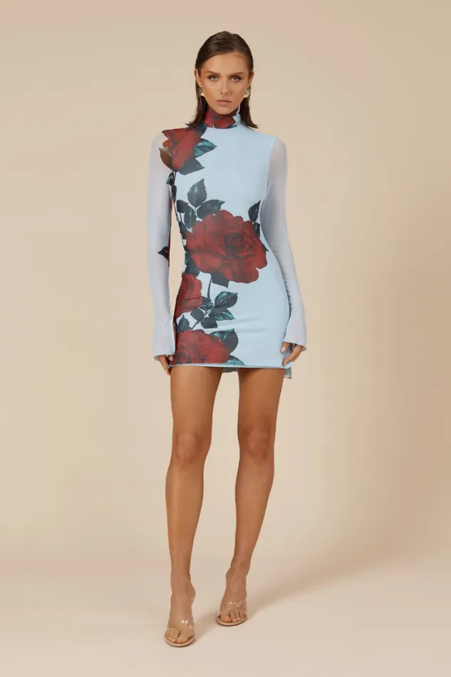 Runaway The Label Mini Dresses JORDI MINI DRESS Red Rose 8211 Women
