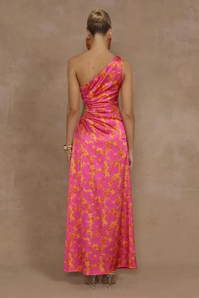 Runaway The Label Race Day Dresses BARZILIO DRESS Sasha Orange 8211 Women