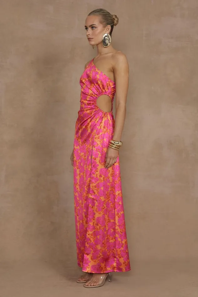 Runaway The Label Race Day Dresses BARZILIO DRESS Sasha Orange 8211 Women