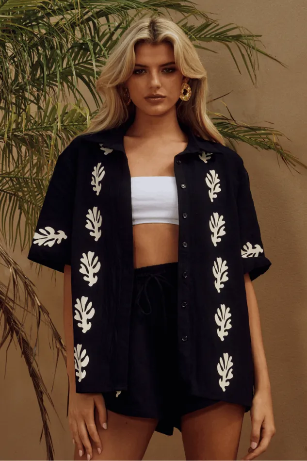 Runaway The Label Shirts and Blouses AMALIA SHIRT Blacksand 8211 Women