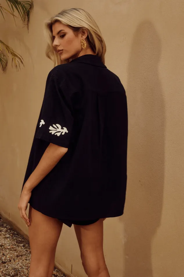 Runaway The Label Shirts and Blouses AMALIA SHIRT Blacksand 8211 Women